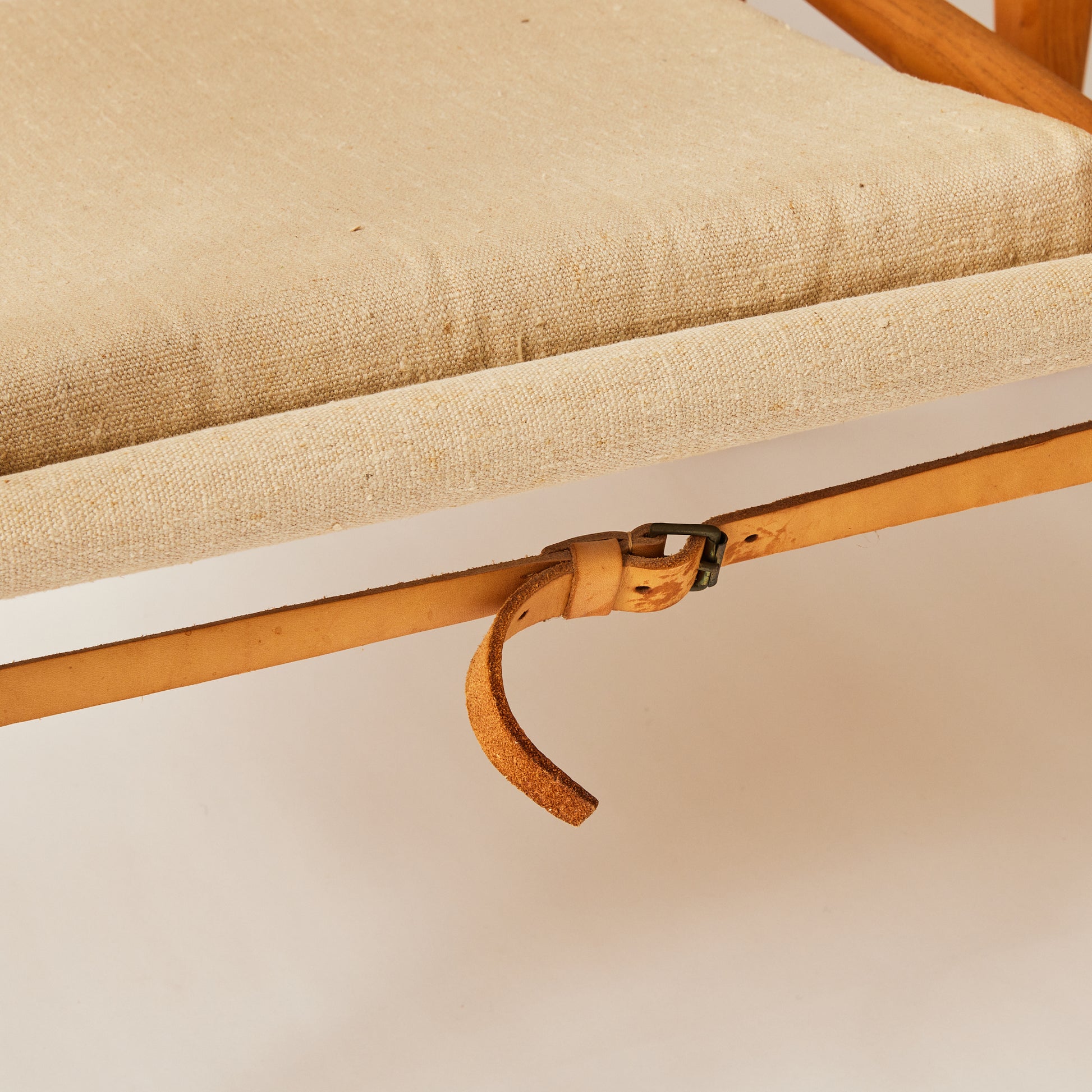 SOLD Kaare Klint Safari Chairs for Rud Rasmussen in  and Canvas