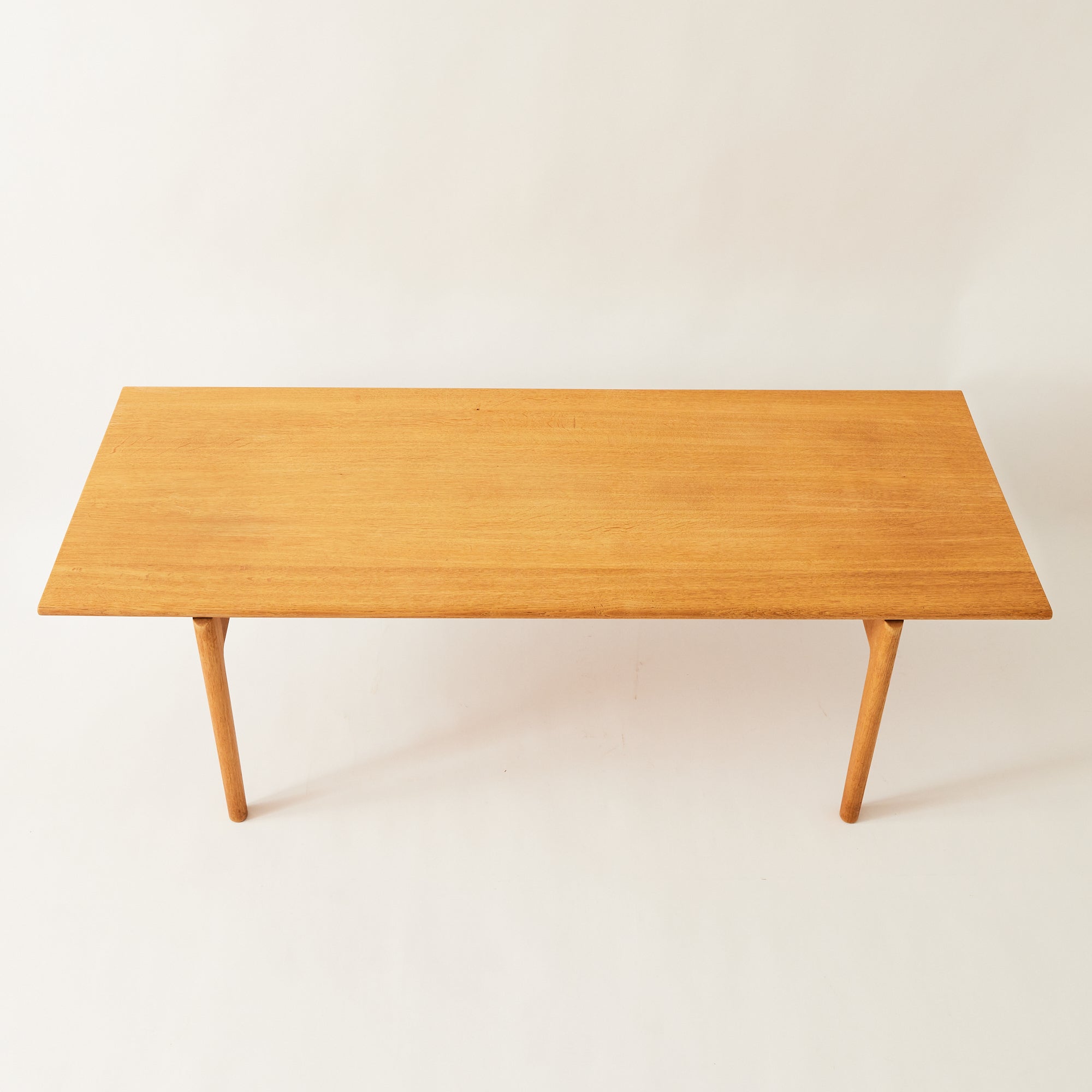 Hans Wegner AT-15 Coffee Table Vintage 1960s Danish Solid Oak