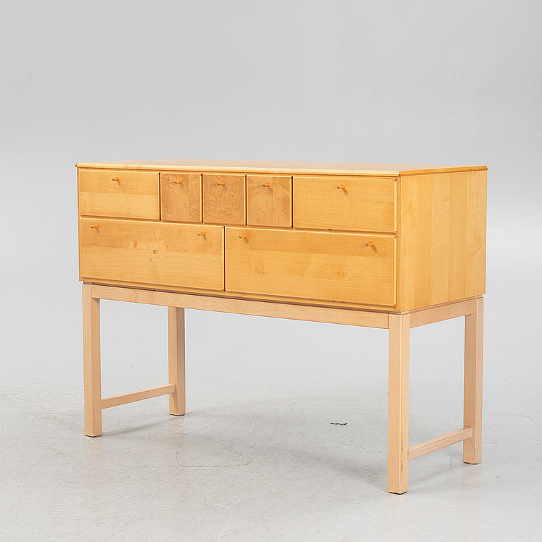 Karin Mobring & Tomas Jelinek "Stockholm" Sideboard, 1990s Vintage Pine Sideboard for IKEA