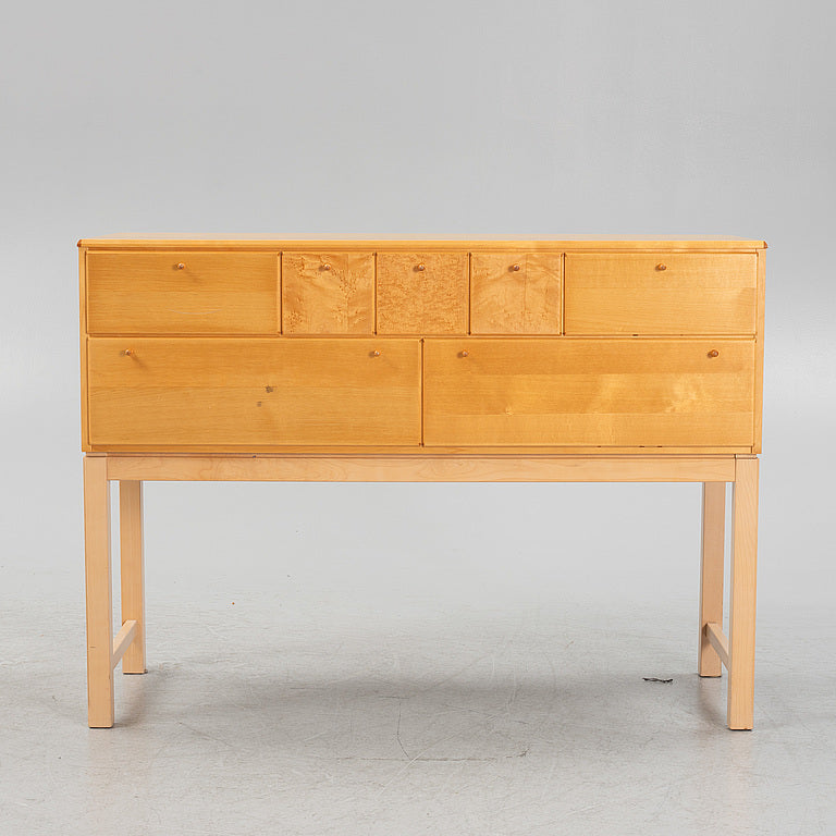 Karin Mobring & Tomas Jelinek "Stockholm" Sideboard, 1990s Vintage Pine Sideboard for IKEA