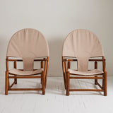 Piero Palange & Werther Toffoloni Hoop Chair for Germa, 1970's, a Pair