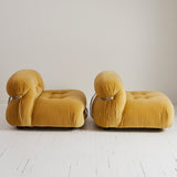 Afra and Tobia Scarpa "Soriana" Lounge Chairs made by Cassina, 1970's, a pair