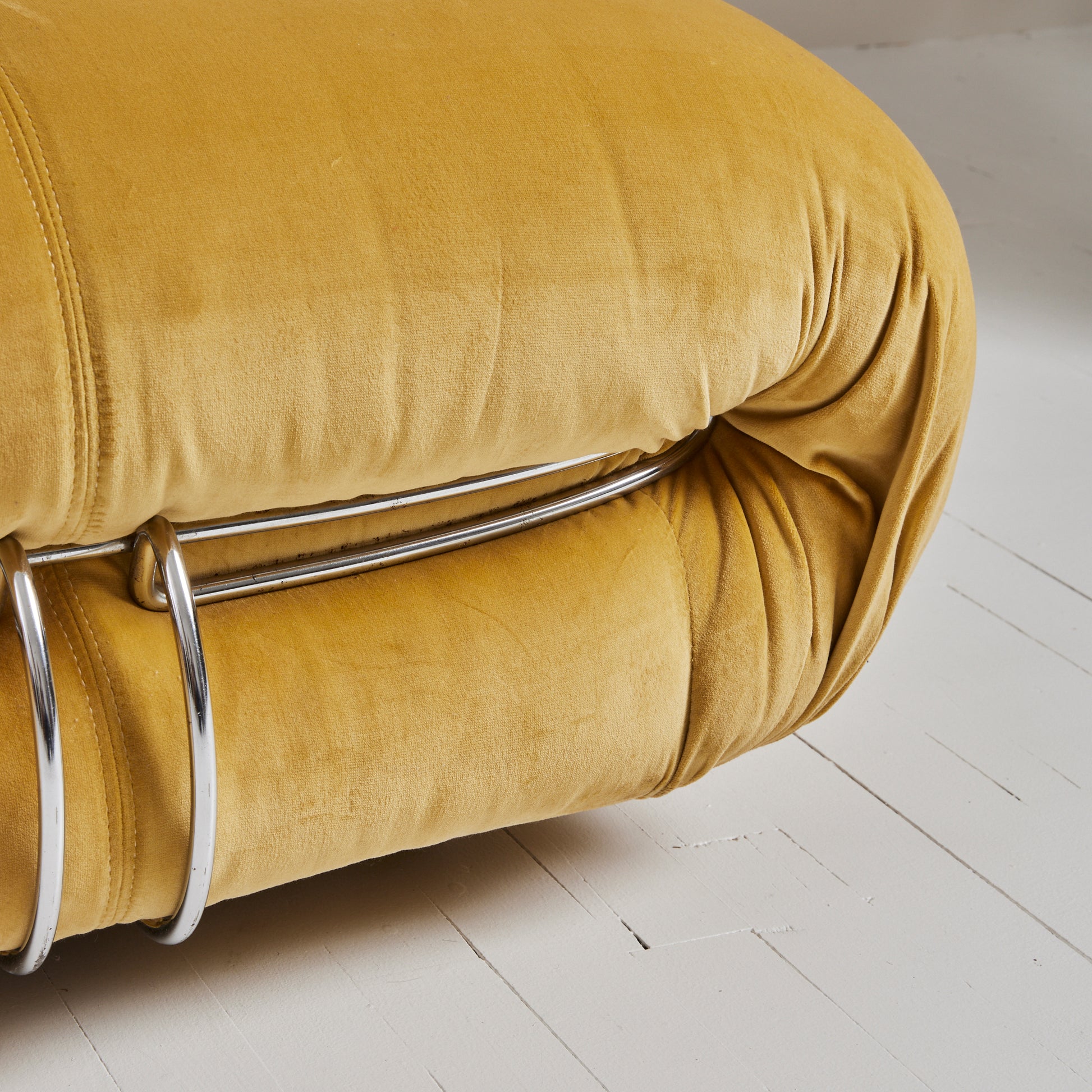 SOLD Afra and Tobia Scarpa "Soriana" Lounge Chairs made by Cassina, 1970's, a pair