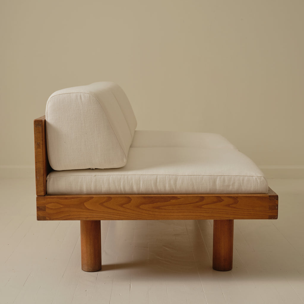 Pierre Chapo "L09E" Two-Seater Sofas, a Pair, 1960s