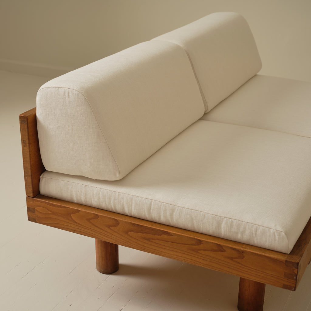 Pierre Chapo "L09E" Two-Seater Sofas, a Pair, 1960s