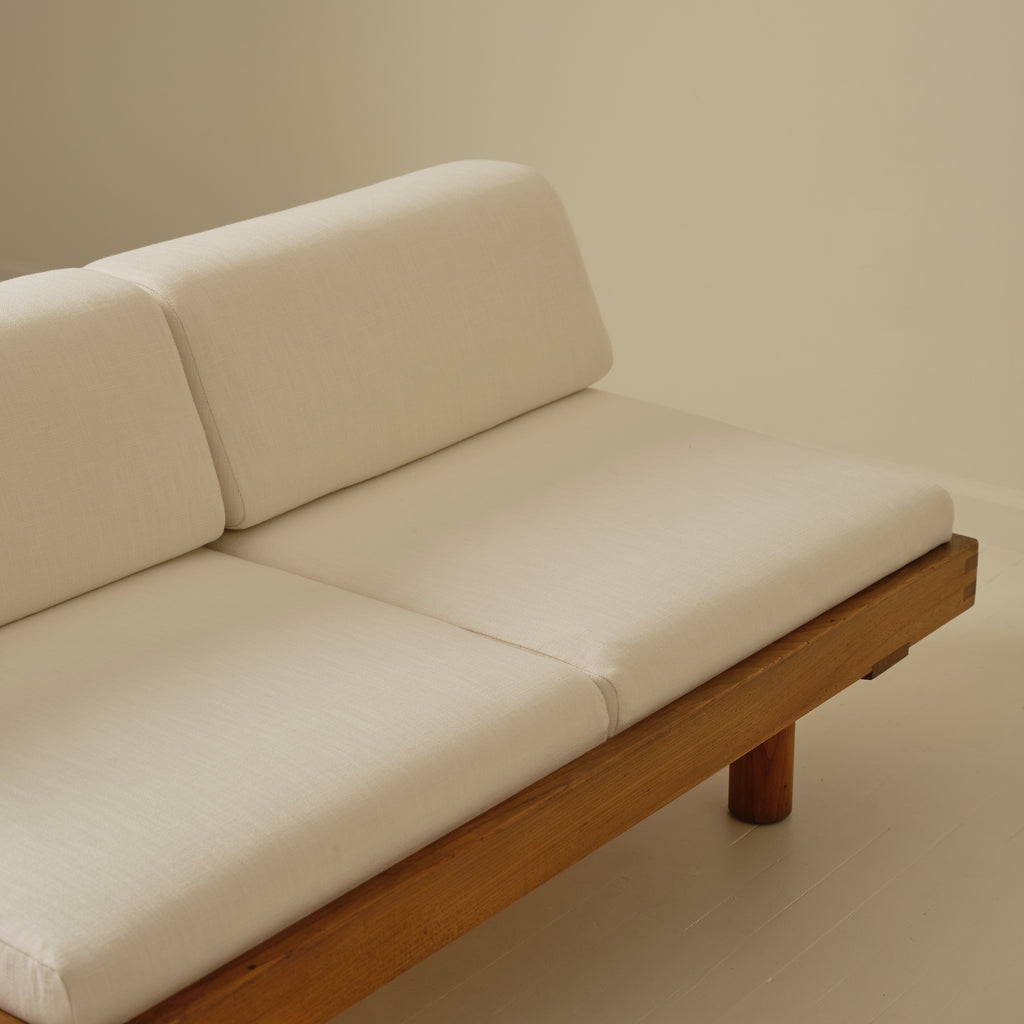 Pierre Chapo "L09E" Two-Seater Sofas, a Pair, 1960s