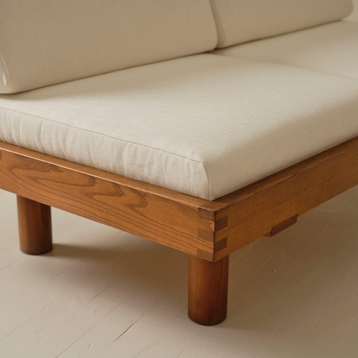 Pierre Chapo "L09E" Two-Seater Sofas, a Pair, 1960s