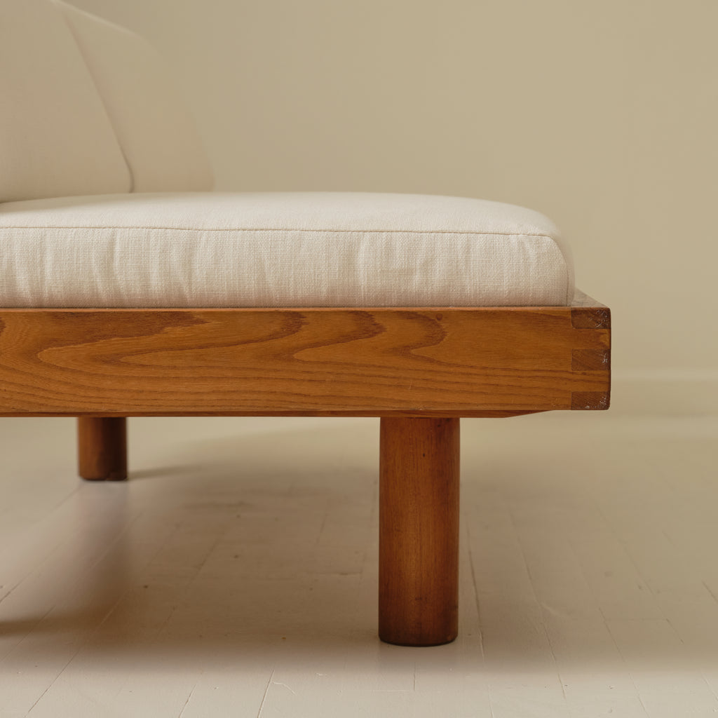 Pierre Chapo "L09E" Two-Seater Sofas, a Pair, 1960s