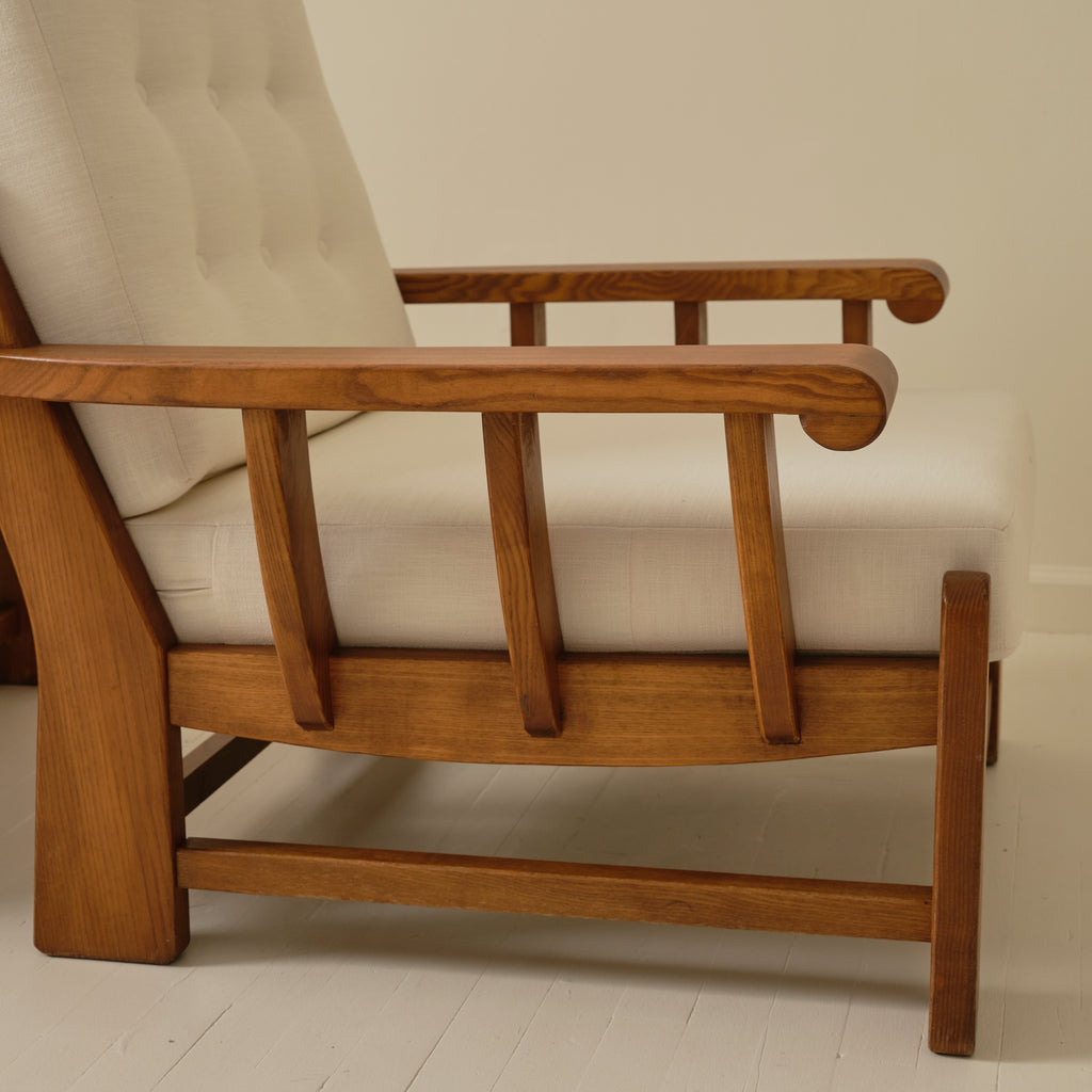Maison Regain Chairs, a pair, 1960's