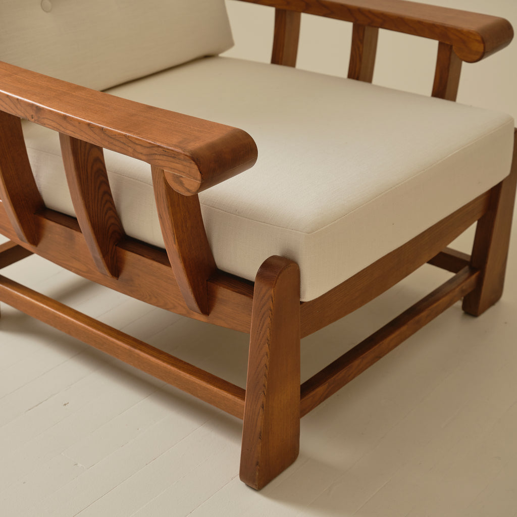 Maison Regain Chairs, a pair, 1960's
