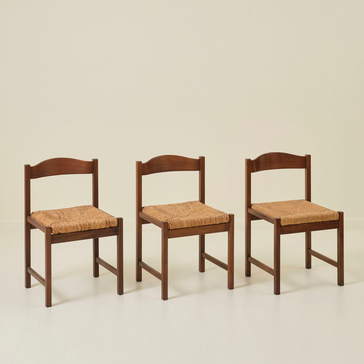 Giovanni Michelucci "Torbecchia" Series Dining Chairs by Poltronova, Set of 6, 1960s