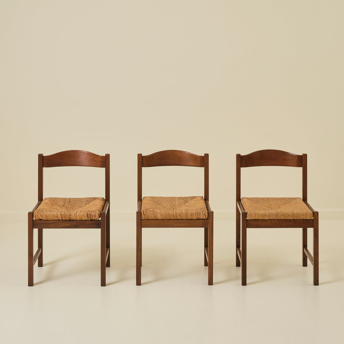 Giovanni Michelucci "Torbecchia" Series Dining Chairs by Poltronova, Set of 6, 1960s