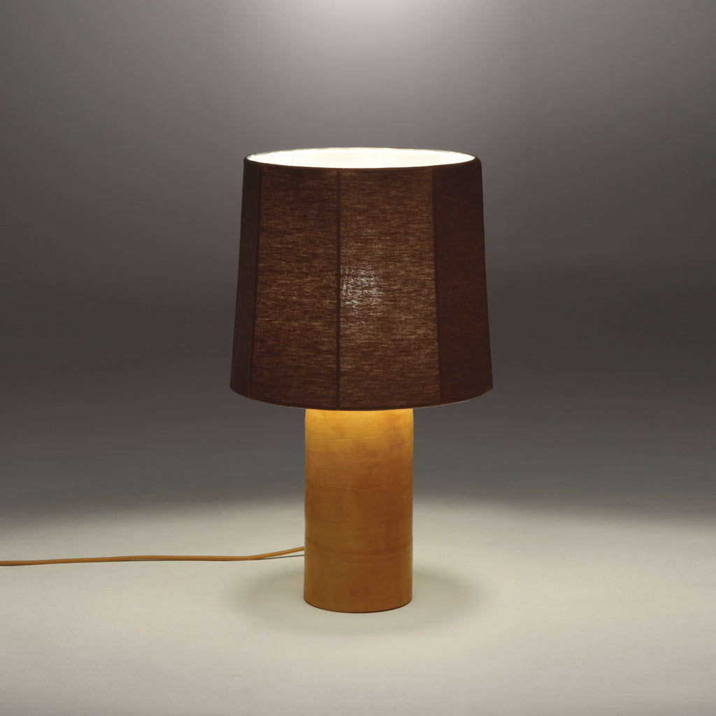 Sonora Linen Medium Table Lamp by Nassi Lamps