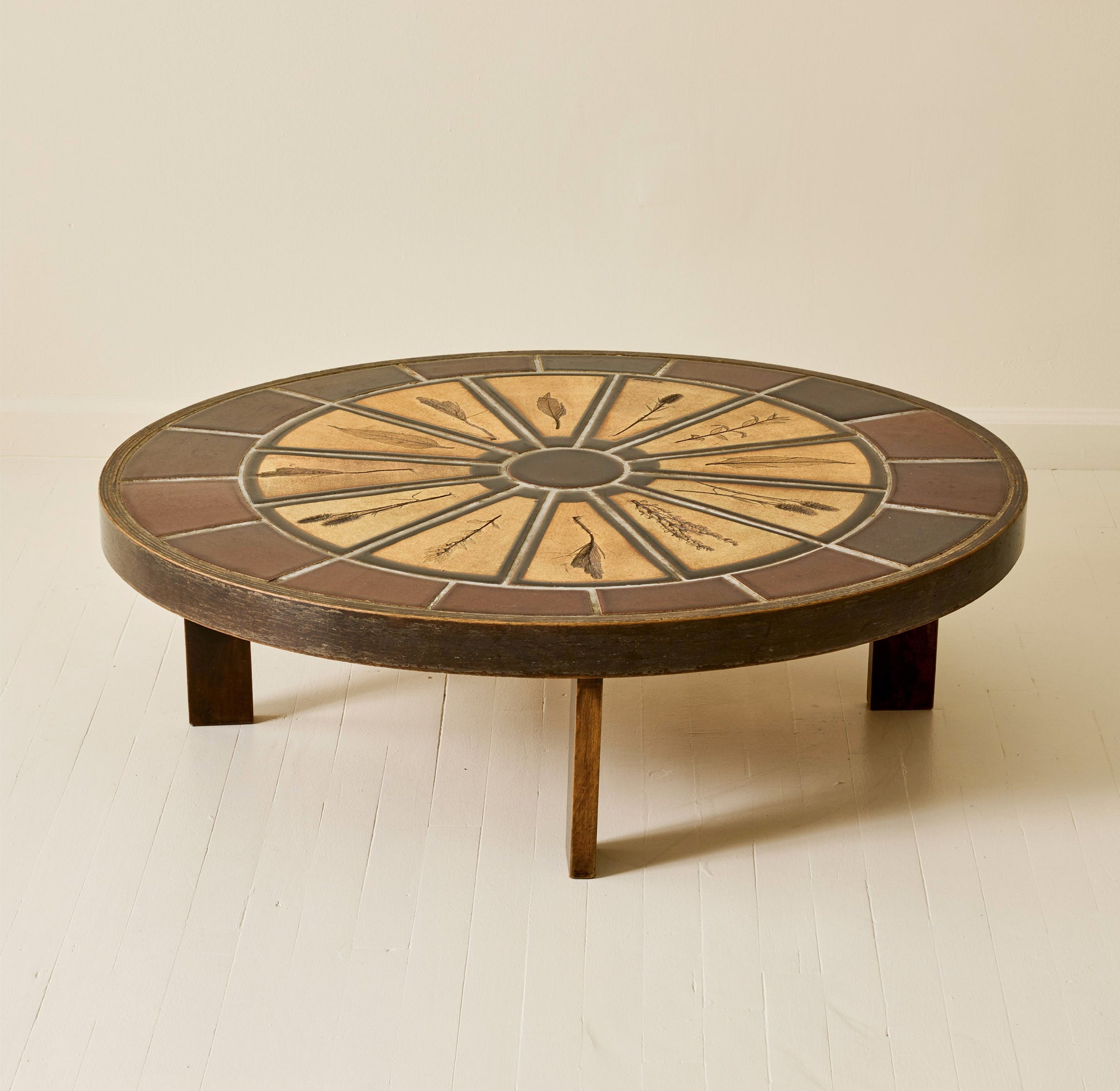 Roger Capron Ceramic Coffee Table, 1960s