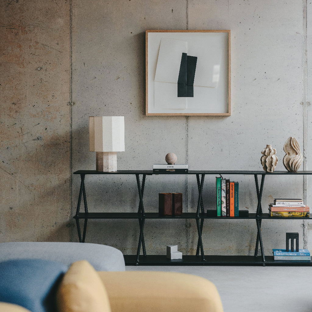 Roma Dodecagon Small Table Lamp by Nassi Lamps