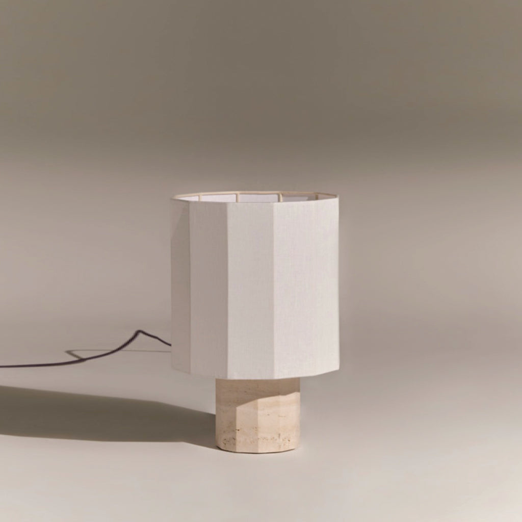 Roma Dodecagon Medium Table Lamp by Nassi Lamps
