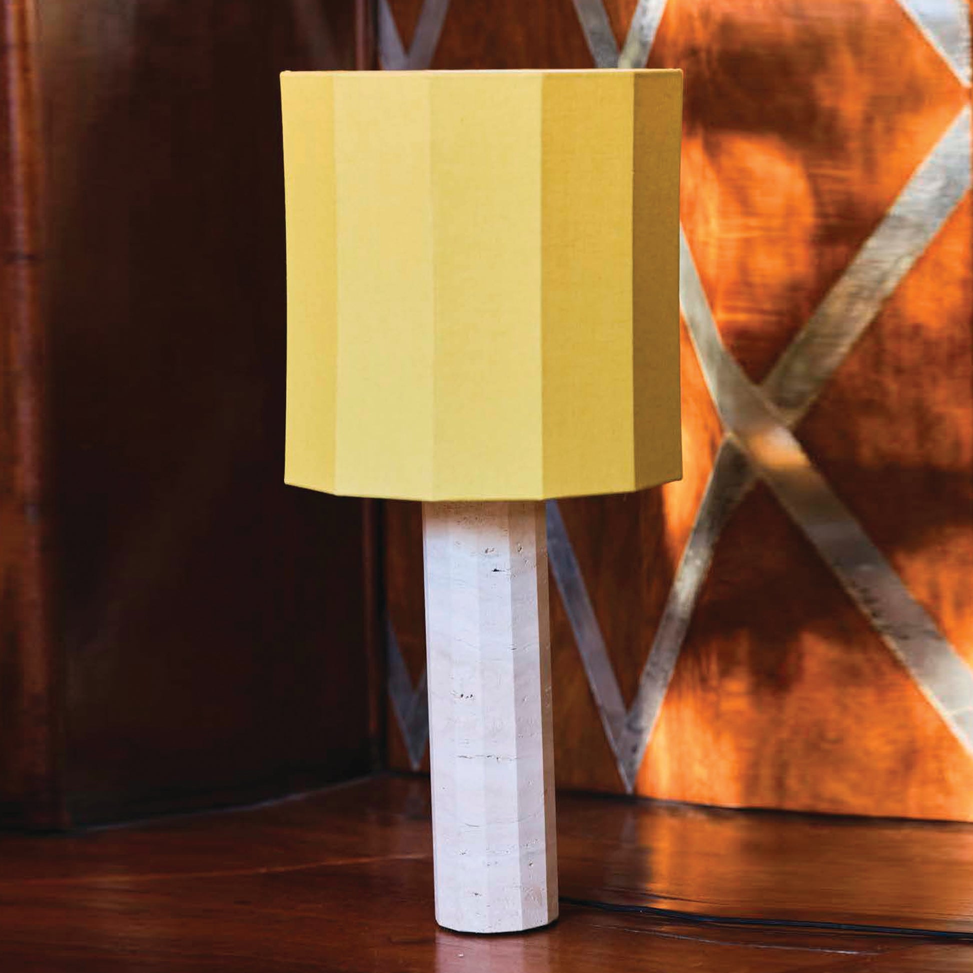 Roma Dodecagon Large Table Lamp by Nassi Lamps