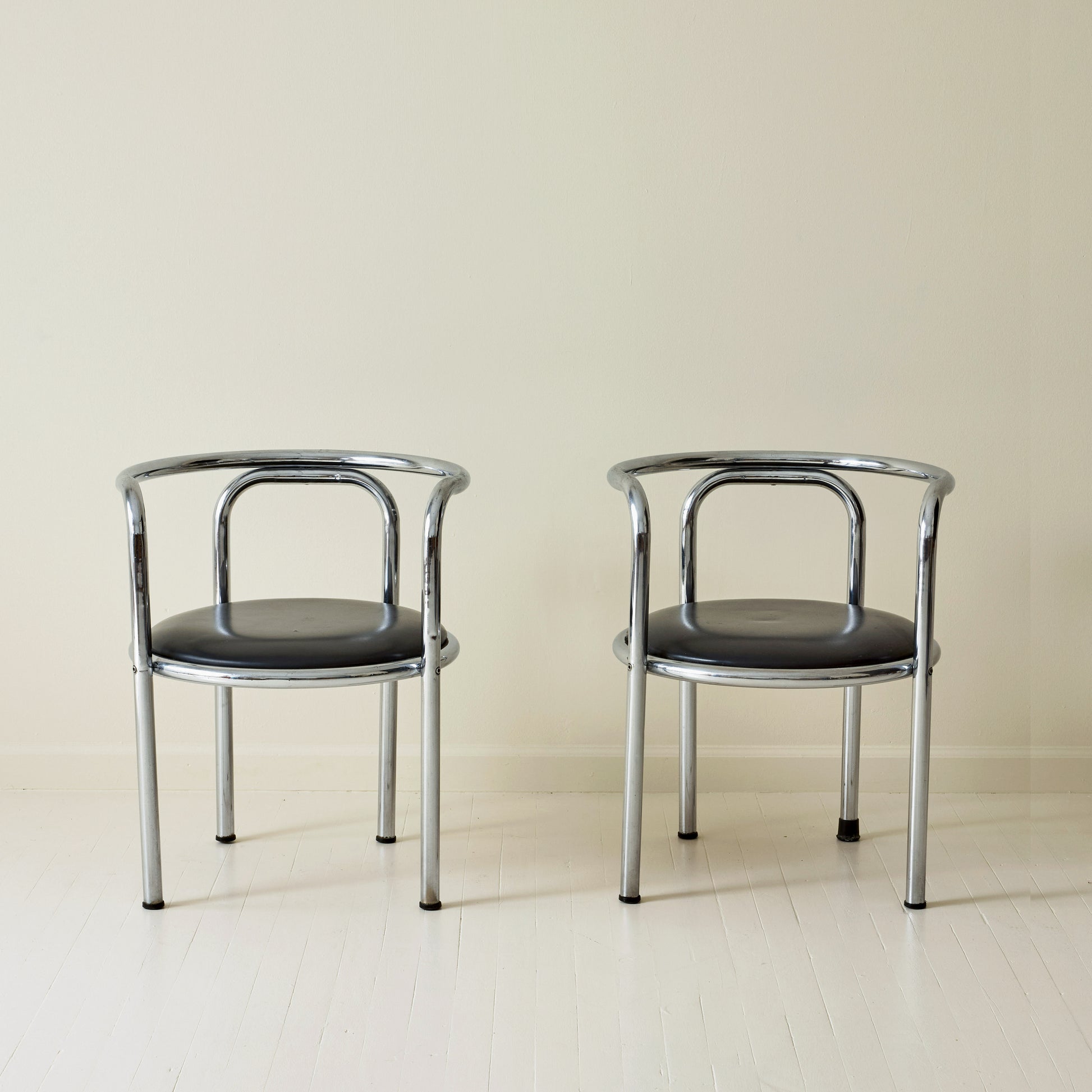 Gae Aulenti "Locus Solus" Series Armchairs by Poltronova, a pair, 1960s
