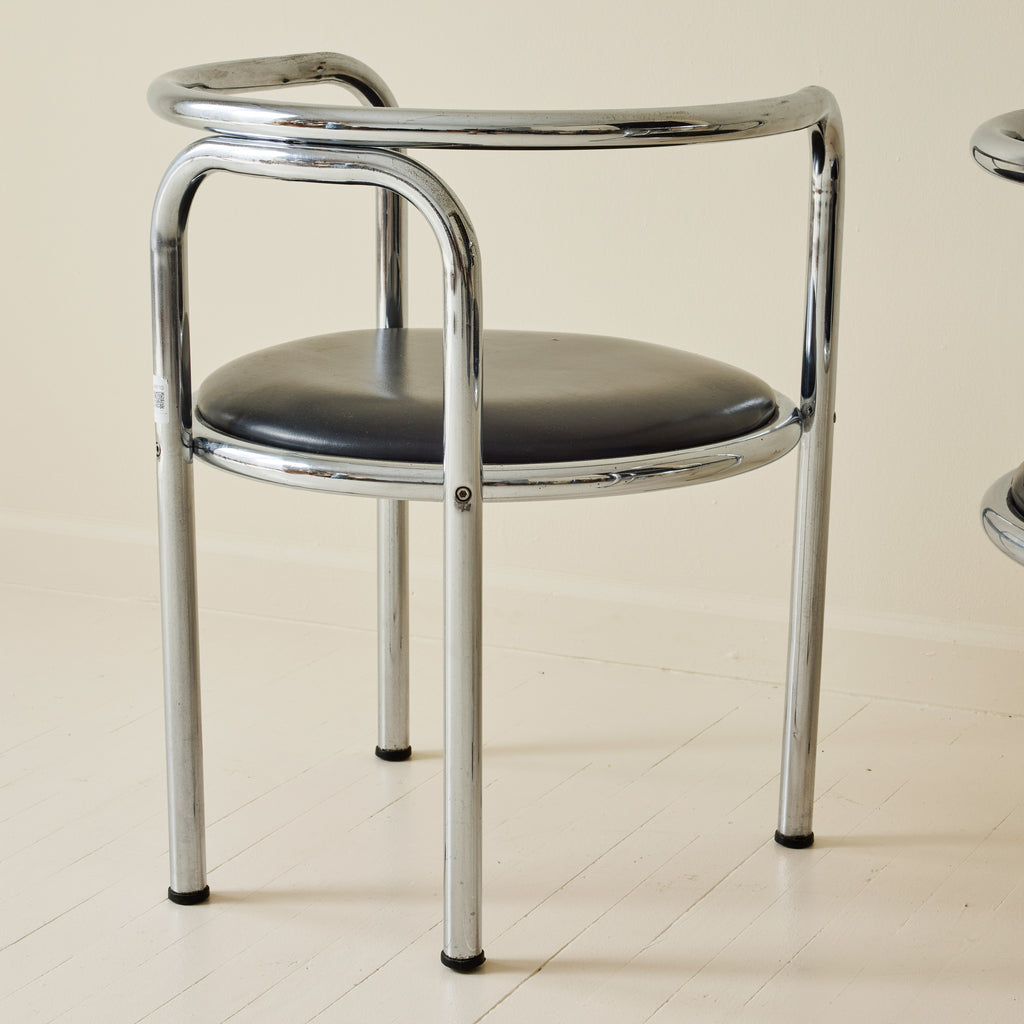 Gae Aulenti "Locus Solus" Series Armchairs by Poltronova, a pair, 1960s