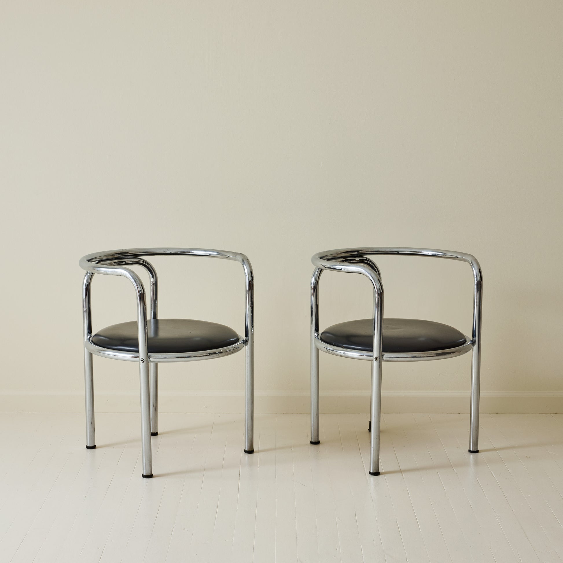 Gae Aulenti "Locus Solus" Series Armchairs by Poltronova, a pair, 1960s
