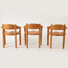 Load image into Gallery viewer, SOLD Rainer Daumiller Solid Pine Chairs, set of 6, 1970&#39;s
