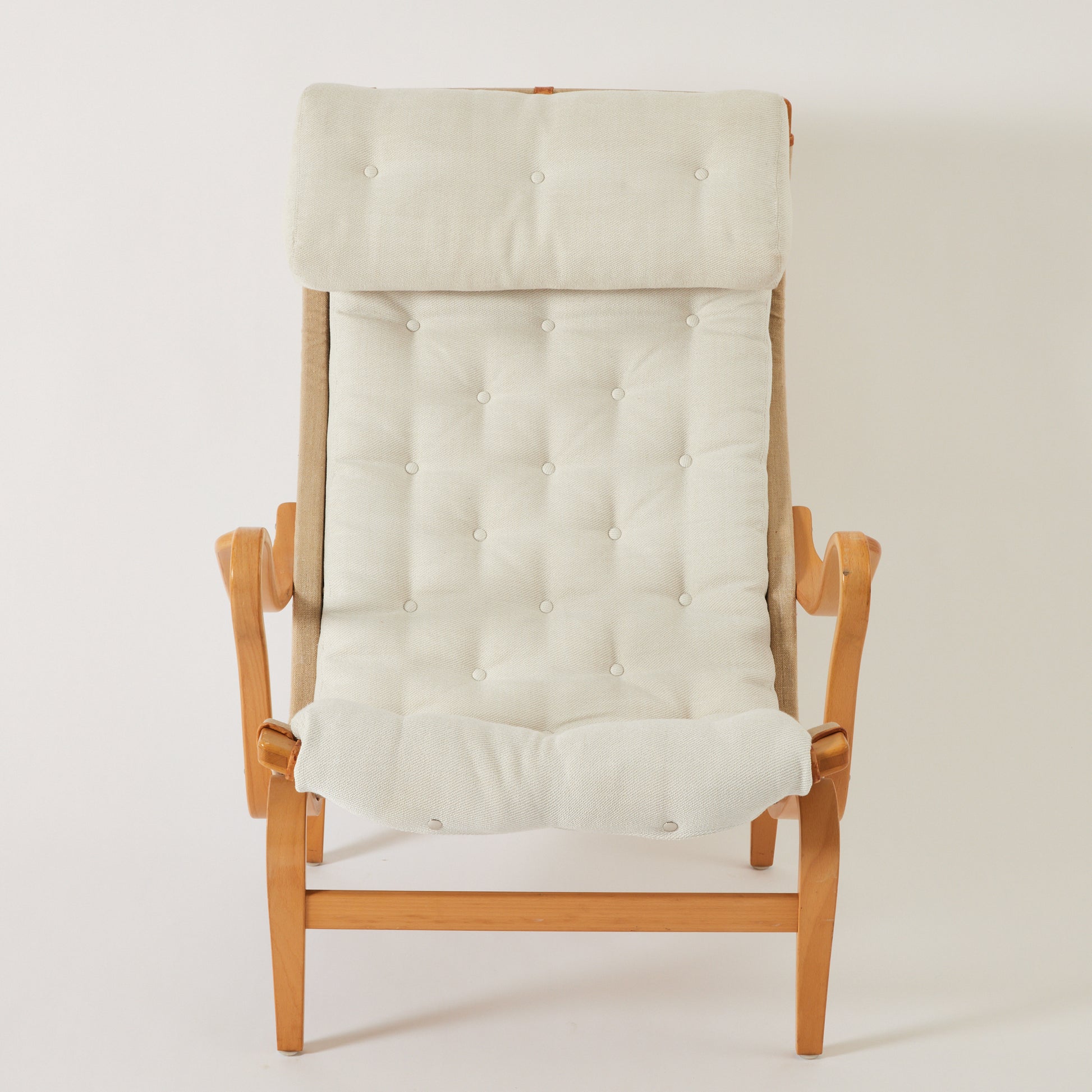 SOLD Bruno Mathsson Pernilla '69 chair, DUX, Sweden.