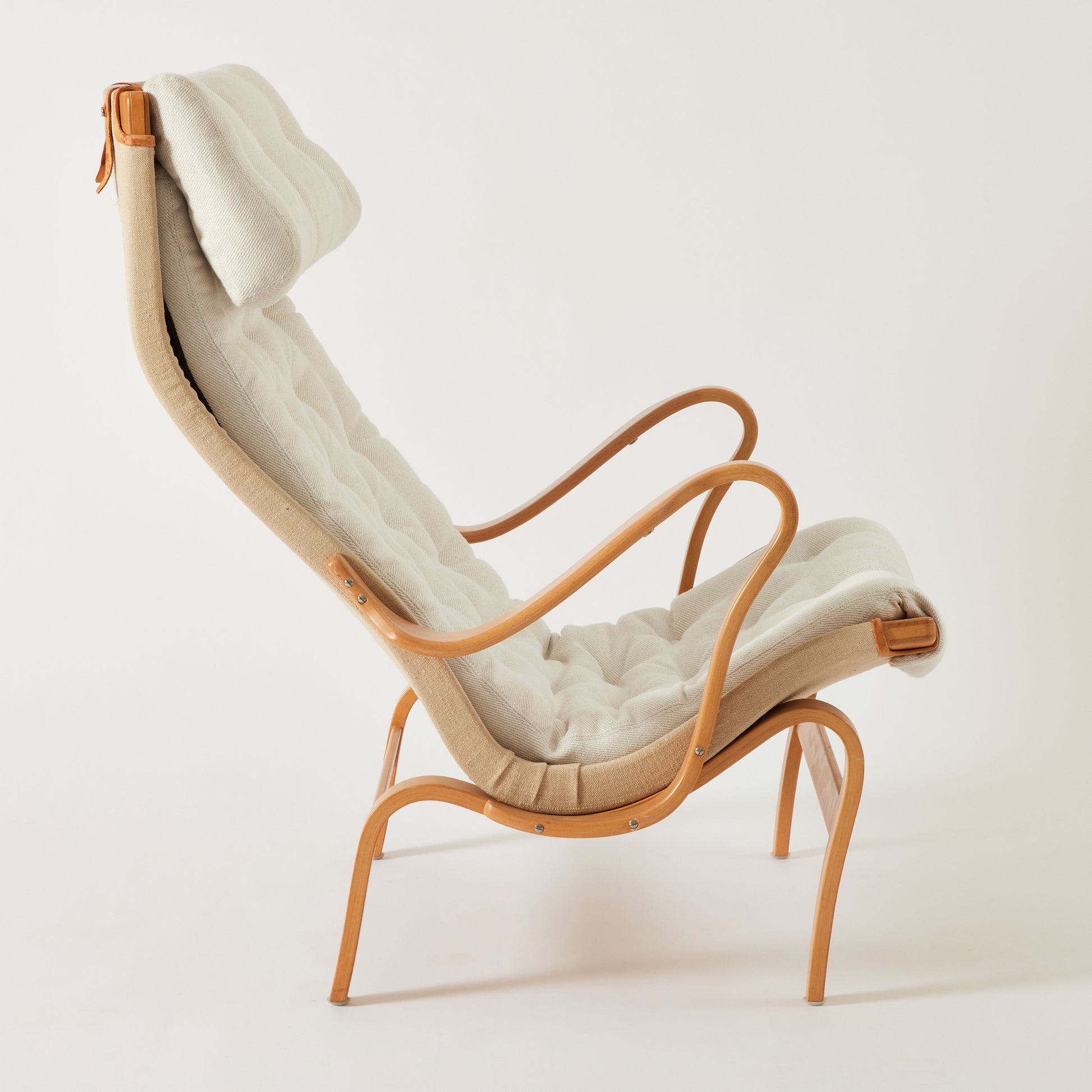 SOLD Bruno Mathsson Pernilla '69 chair, DUX, Sweden.