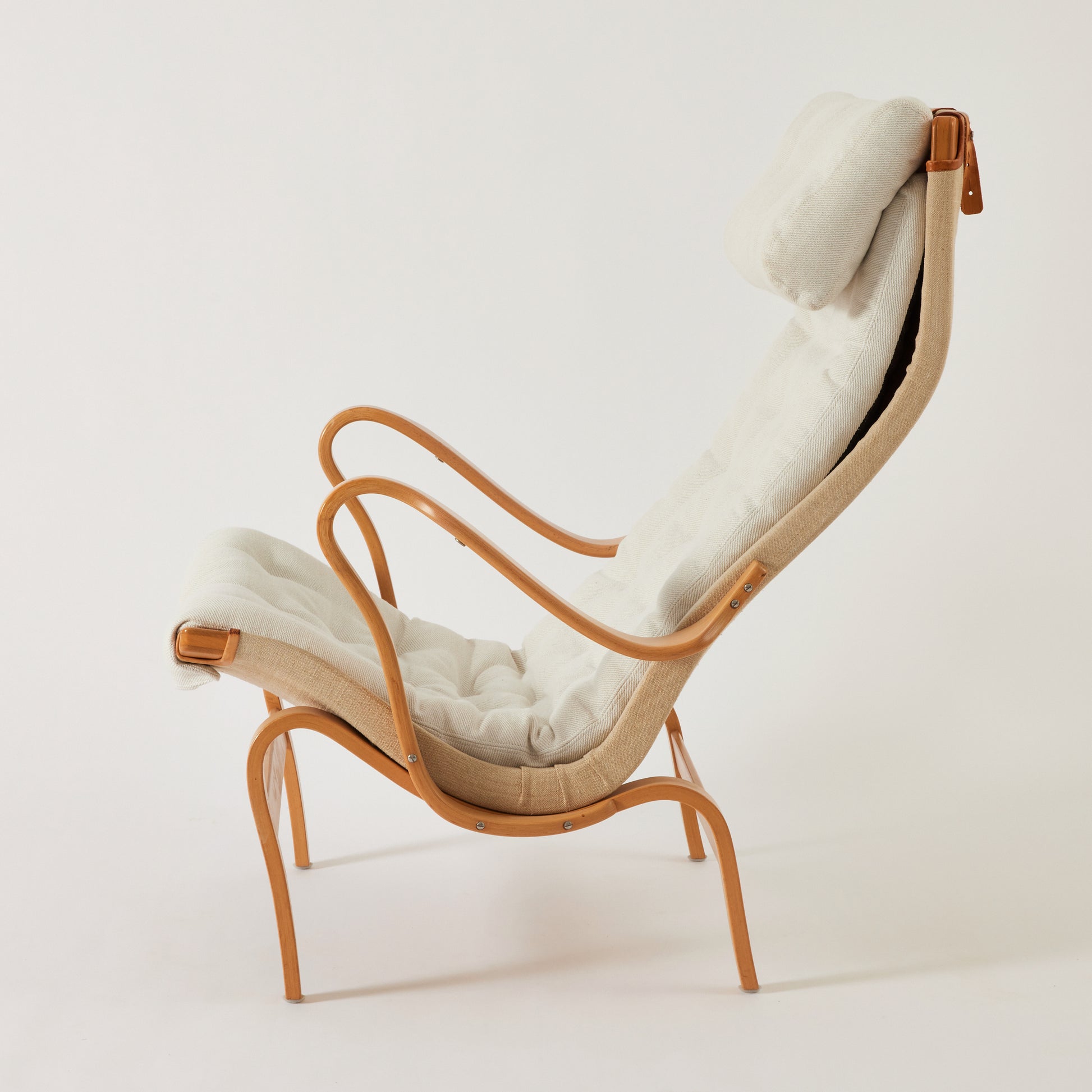 SOLD Bruno Mathsson Pernilla '69 chair, DUX, Sweden.