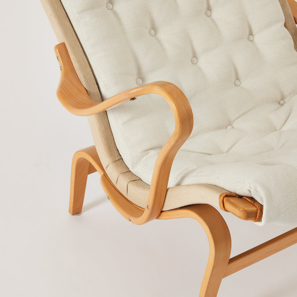 SOLD Bruno Mathsson Pernilla '69 chair, DUX, Sweden.