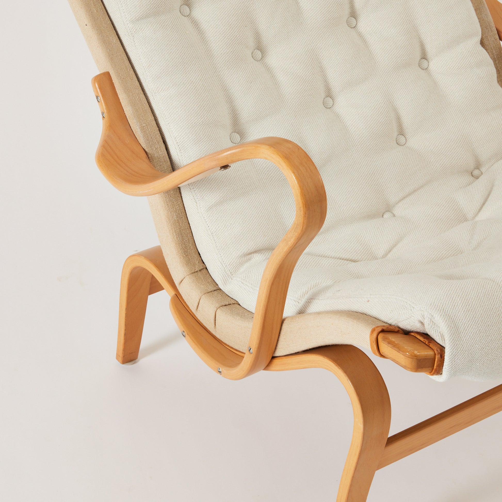SOLD Bruno Mathsson Pernilla '69 chair, DUX, Sweden.