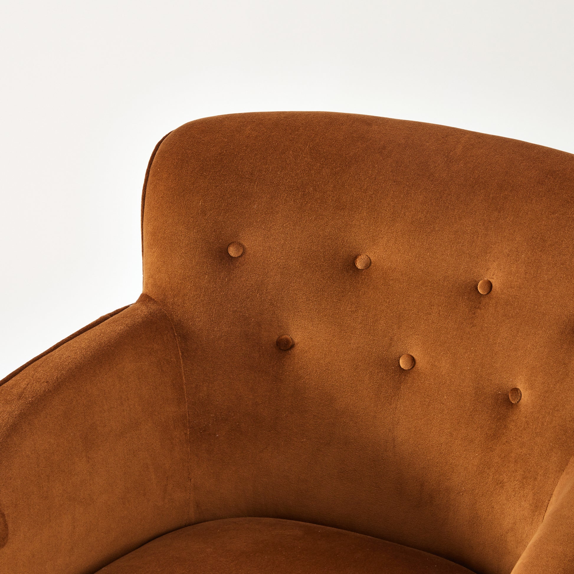 SOLD Swedish Armchairs in Velvet, 1920's/30s