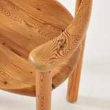 SOLD Rainer Daumiller Solid Pine Chairs, set of 6, 1970's