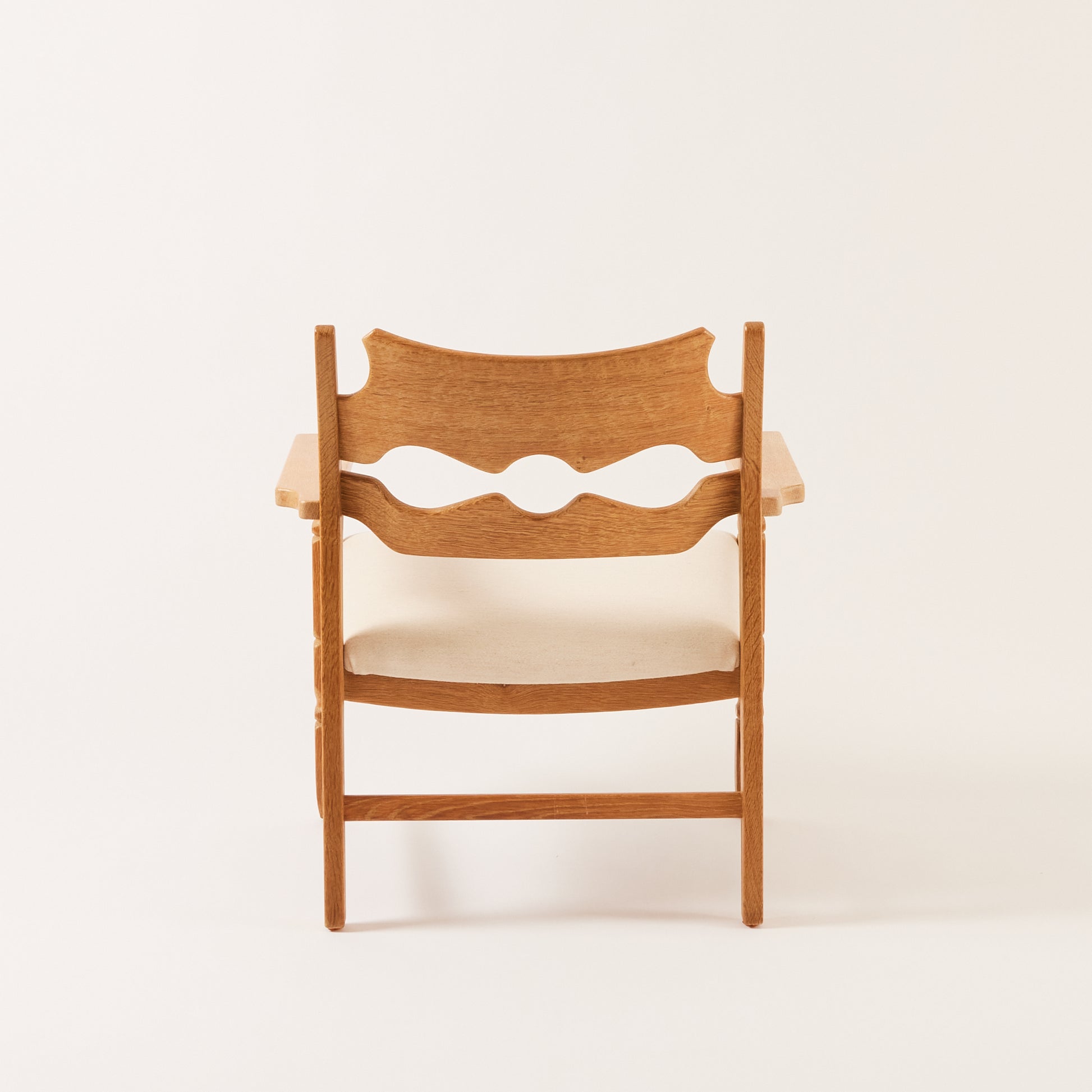 SOLD Henry Kjærnulf "Razor" Lounge Chairs in Oak, 1970's