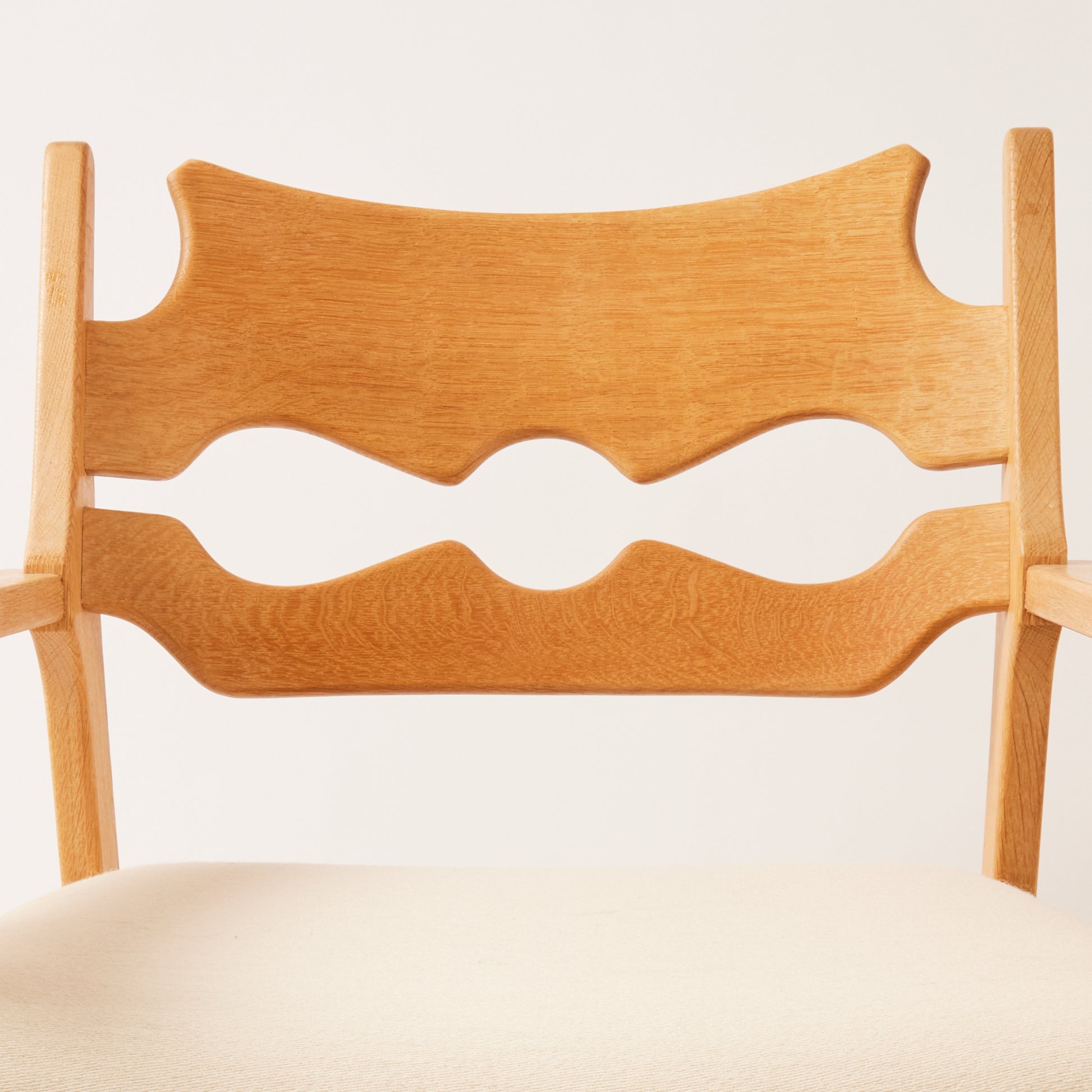 SOLD Henry Kjærnulf "Razor" Lounge Chairs in Oak, 1970's