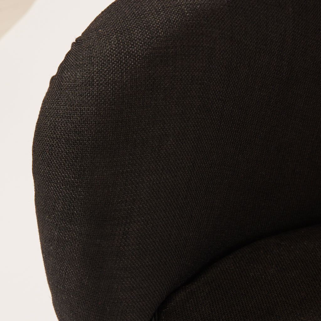 Danish Lounge Chair, 1940s Vintage Wingback Armchair