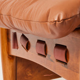 SOLD Sergio Rodrigues "Sheriff" Brazilian Leather Lounge Chair, a pair 1960's