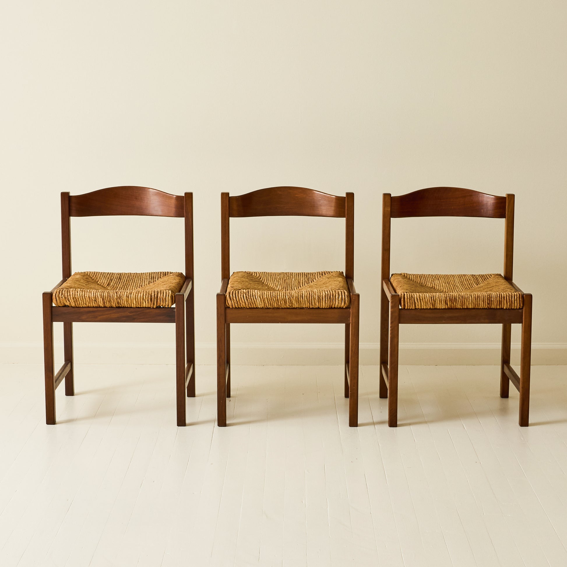 Giovanni Michelucci "Torbecchia" Series Dining Chairs by Poltronova, Set of 6, 1960s
