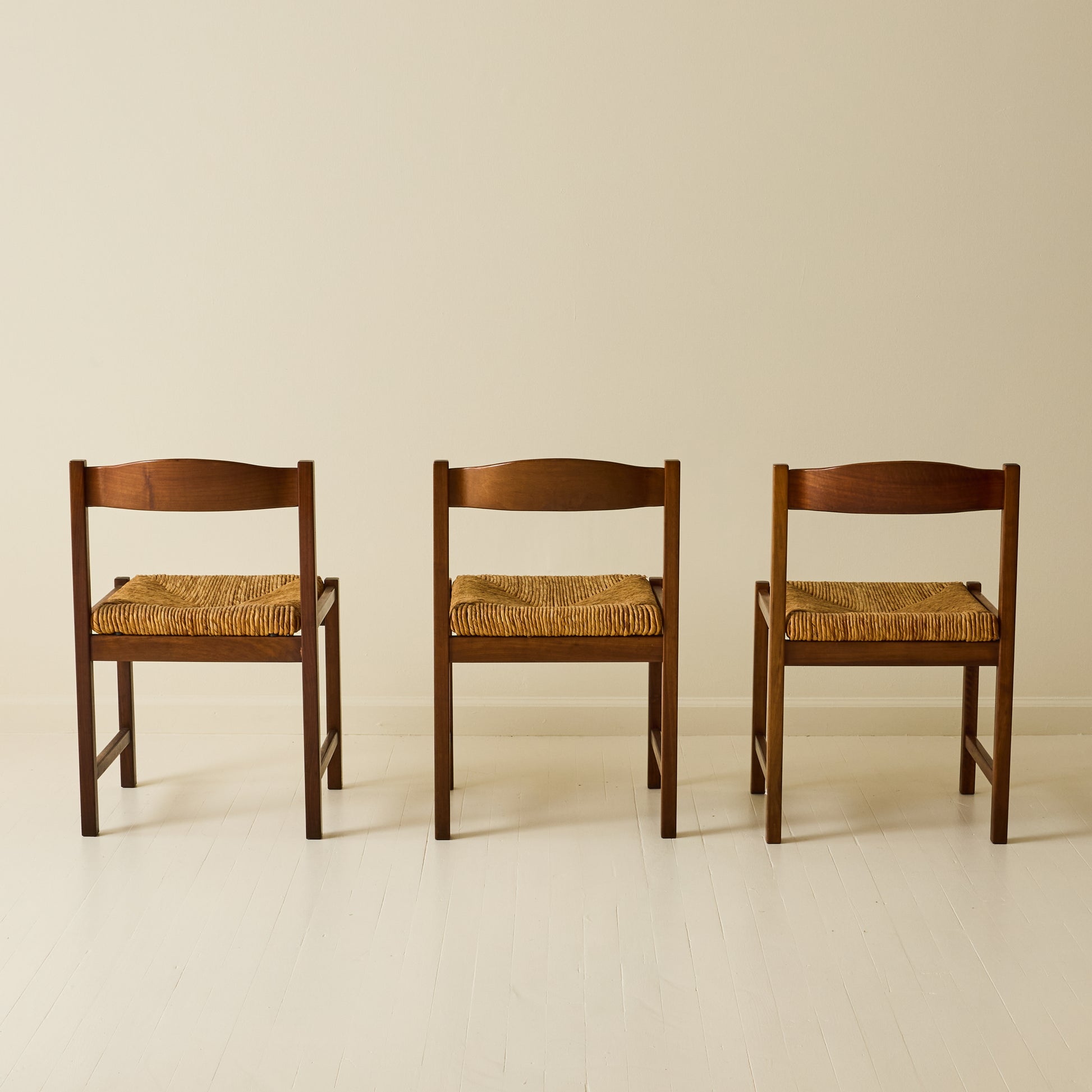 Giovanni Michelucci "Torbecchia" Series Dining Chairs by Poltronova, Set of 6, 1960s