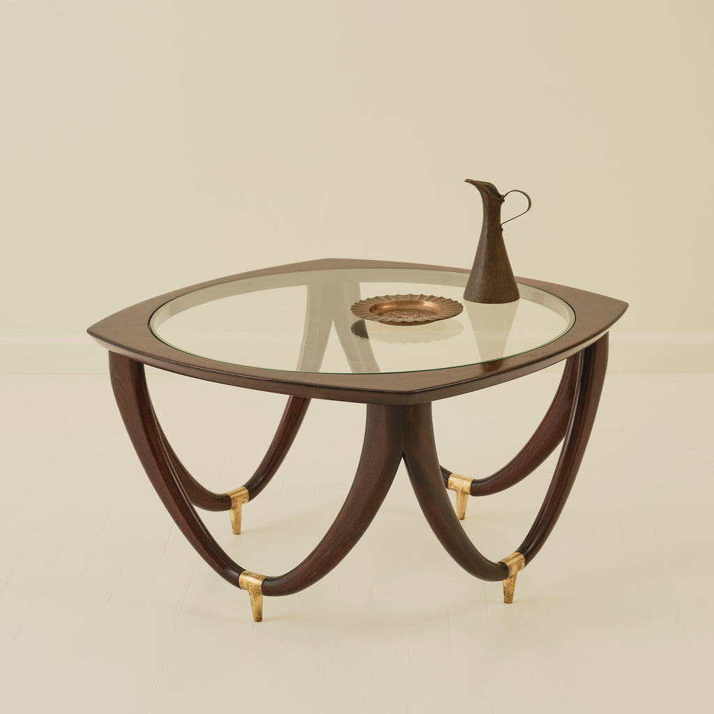 Melchiorre Bega Italian Modernist Coffee Table, 1950s