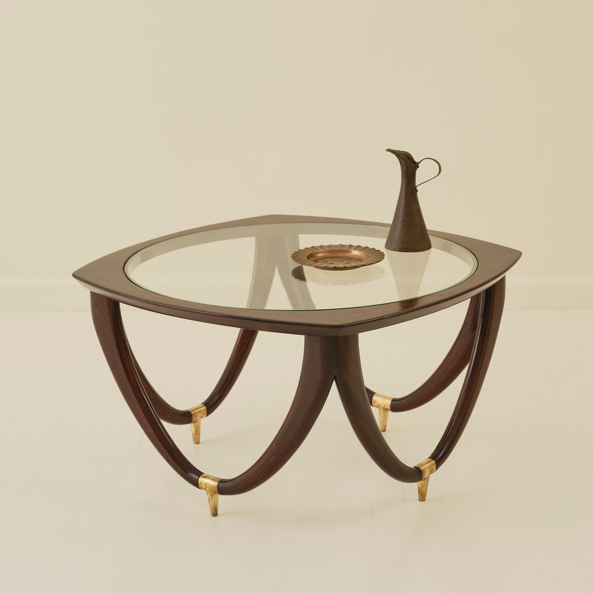 Melchiorre Bega Italian Modernist Coffee Table, 1950s