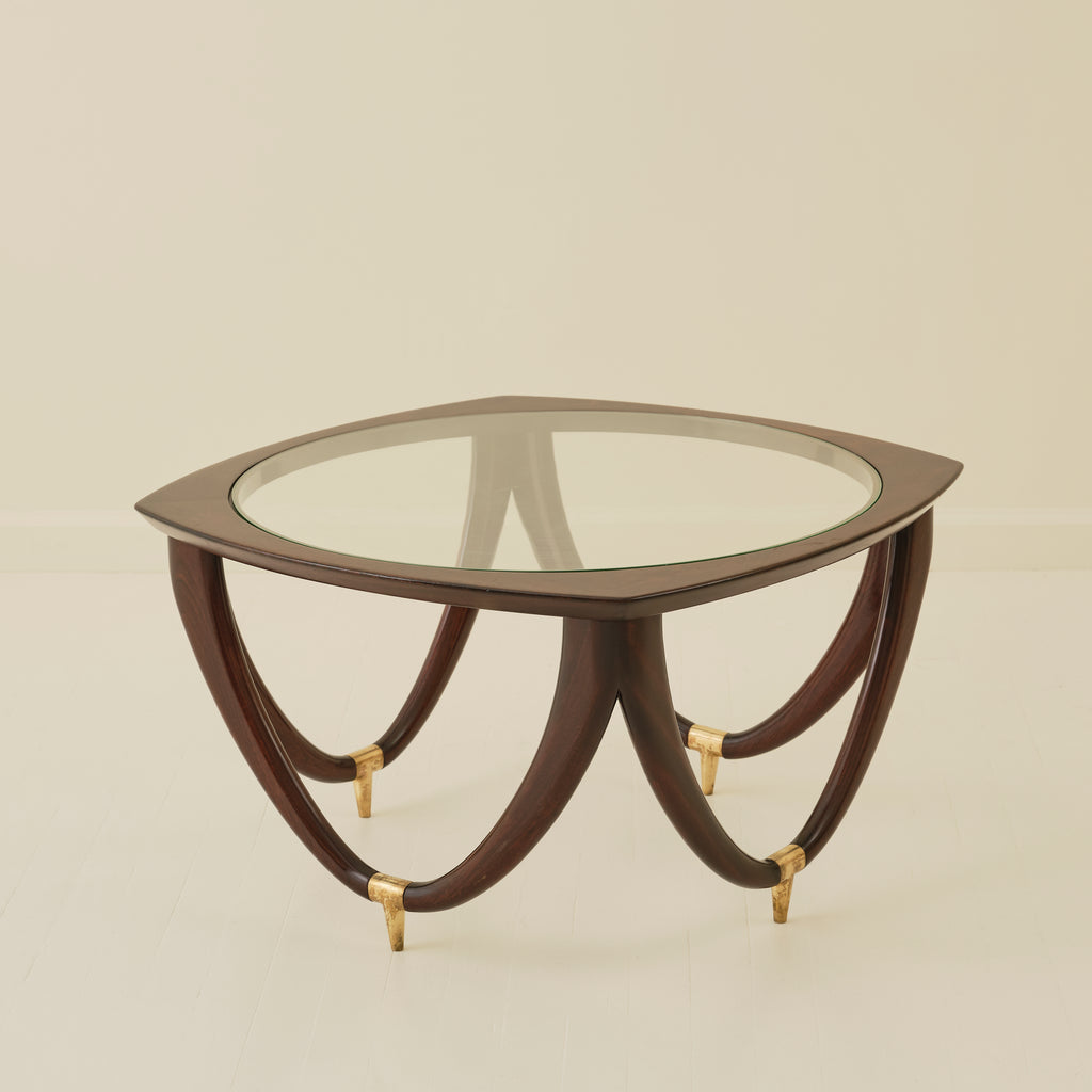 Melchiorre Bega Italian Modernist Coffee Table, 1950s