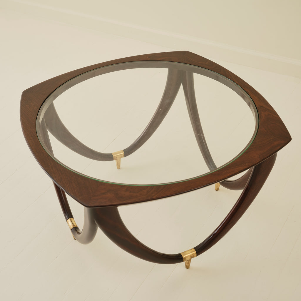 Melchiorre Bega Italian Modernist Coffee Table, 1950s