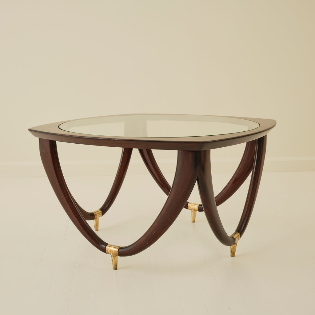 Melchiorre Bega Italian Modernist Coffee Table, 1950s
