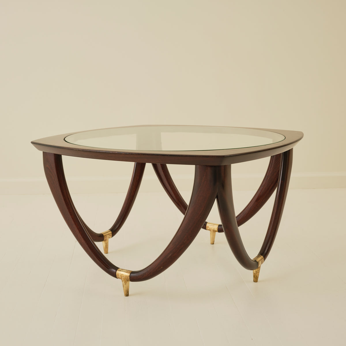 Melchiorre Bega Italian Modernist Coffee Table, 1950s