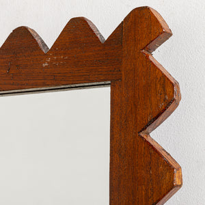 Italian Handcrafted Mirrors, a pair, 1960s