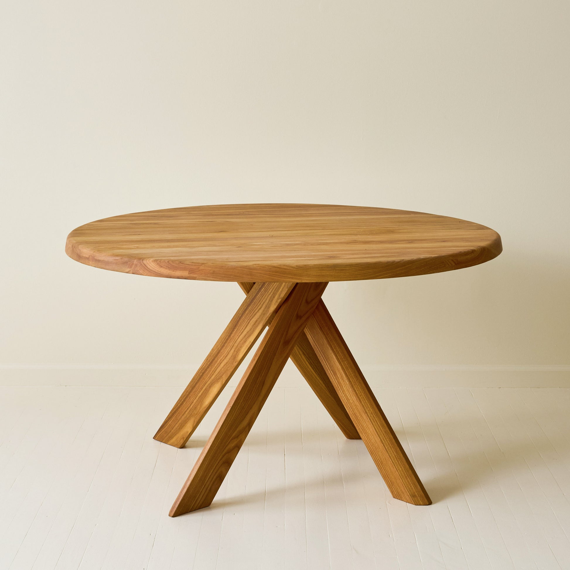 Pierre Chapo T21B "Sfax" Elm Table, 1970s