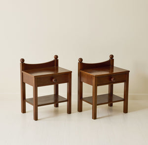 Luigi Caccia Dominioni Attributed Bedside Tables, a pair, 1960s
