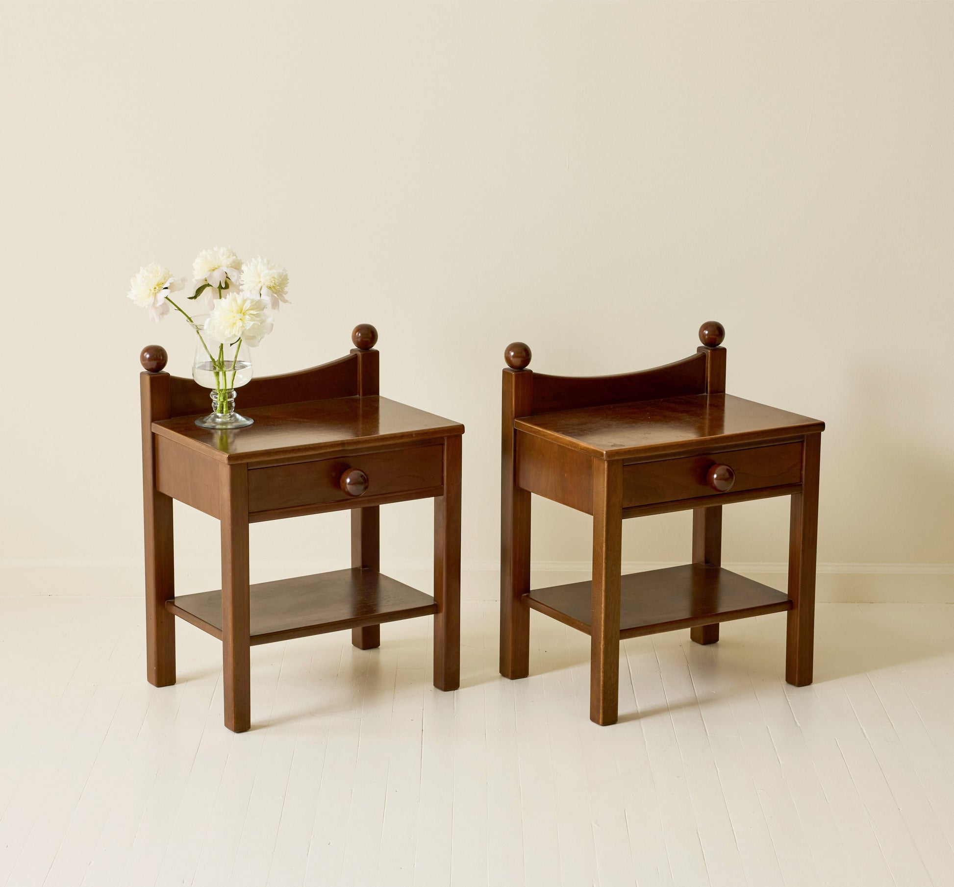 Luigi Caccia Dominioni Attributed Bedside Tables, a pair, 1960s