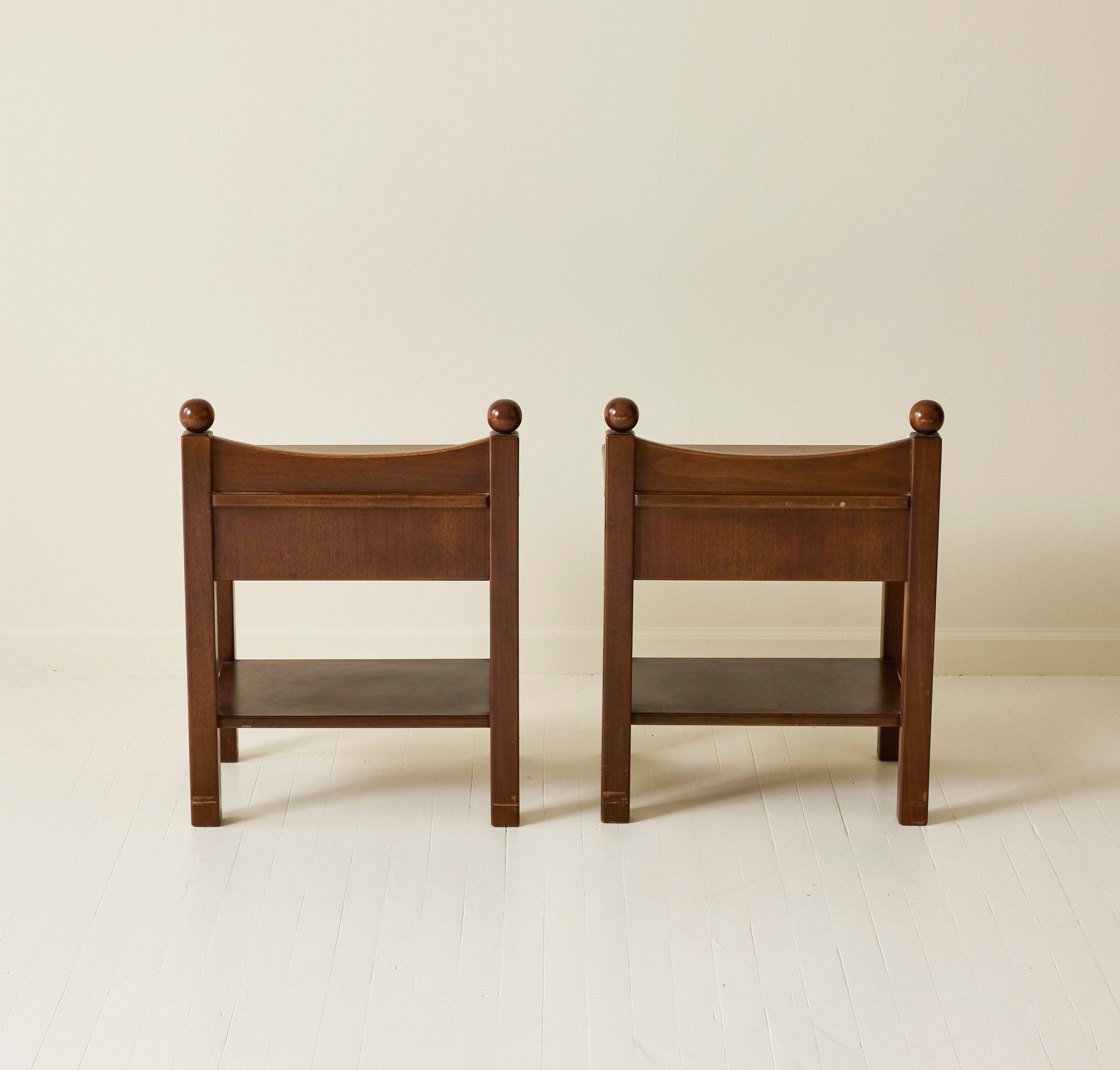 Luigi Caccia Dominioni Attributed Bedside Tables, a pair, 1960s