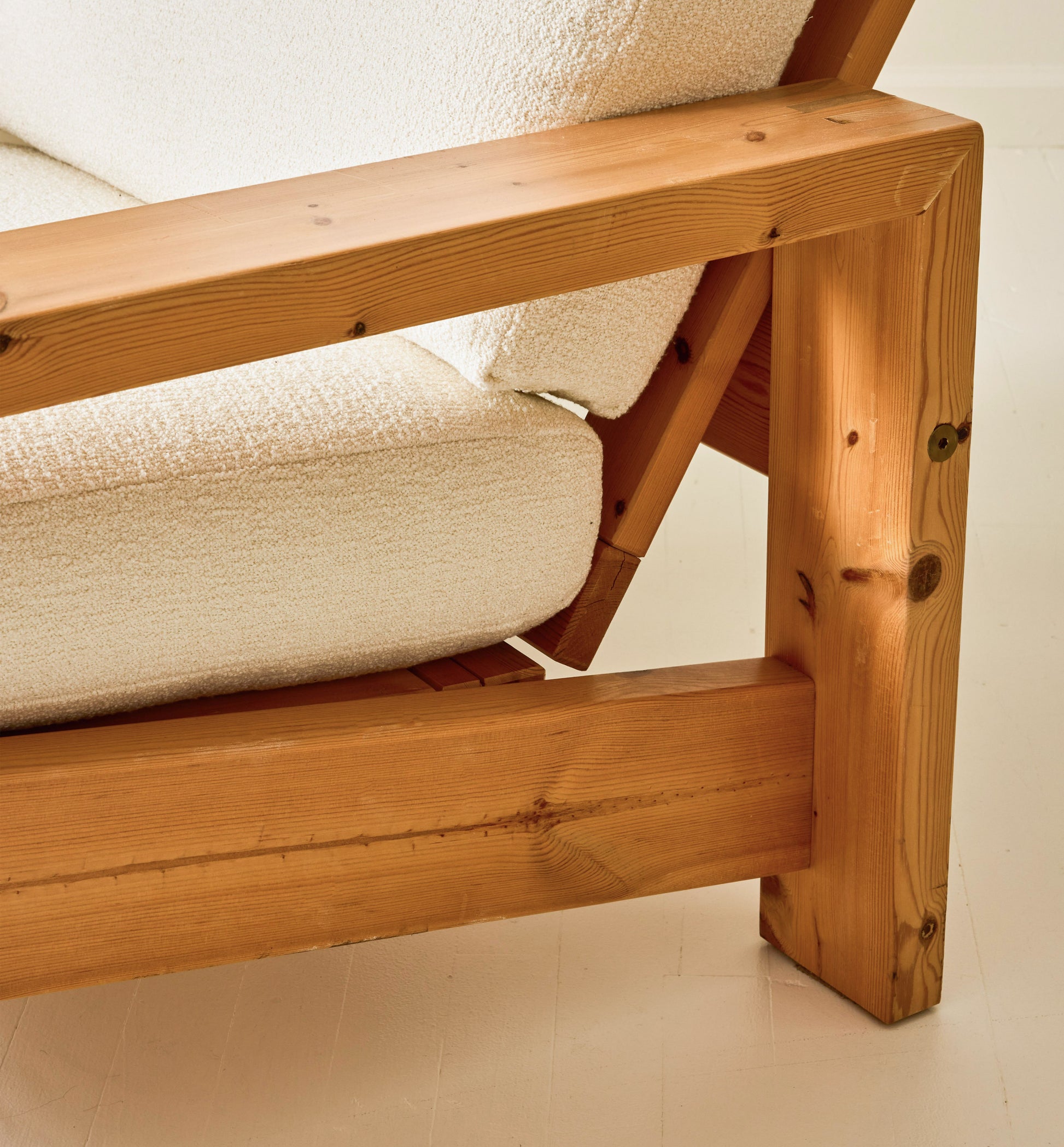 Swedish Pine Chairs, a pair, 1970s